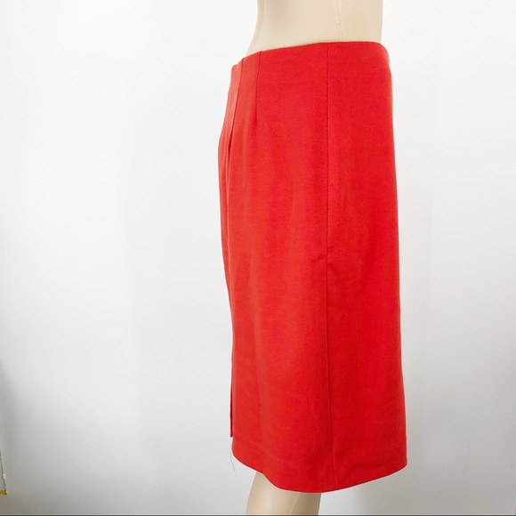 The Limited orange skirt size 4 (#26) - Picture 3 of 8